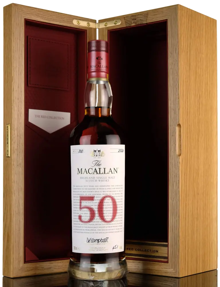 Macallan Scotch Single Malt The Limited Red Collection Edition 50yr 750ml (presale)