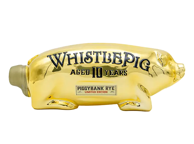 Whistlepig Piggybank Whiskey Rye Limited Edition Vermont 10yr 1li