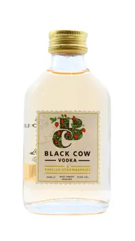 Black Cow - English Strawberries Vodka Miniature