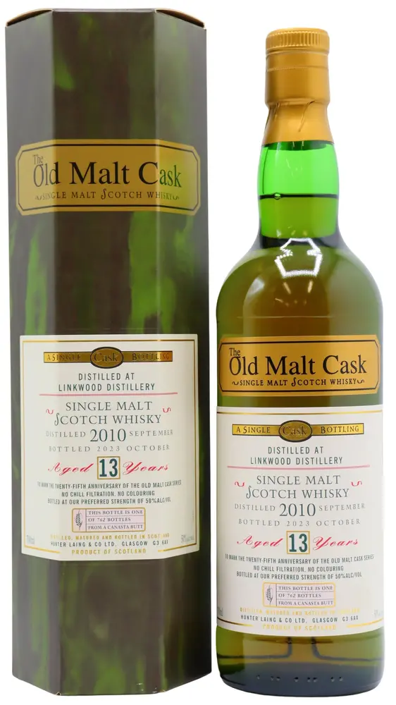 OMC リンクウッド13年2010 シェリーカスク 25周年記念復刻ボトル Linkwood - Old Malt Cask 25th Anniversary Single Sherry Cask
