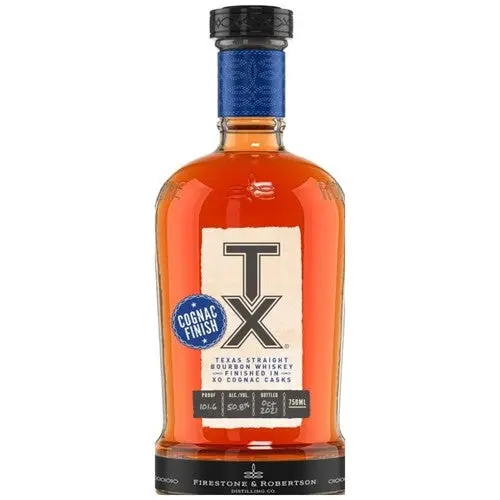 Tx Whiskey Blended Finished In Cognac Cask Texas 750ml