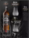 Jose Cuervo Tradicional Tequila Anejo Gft Pk W/ 2 Glencairn Glasses 750ml