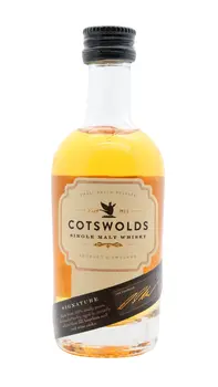 Cotswolds - Signature English Single Malt Whisky 5cl 46% ABV Miniature