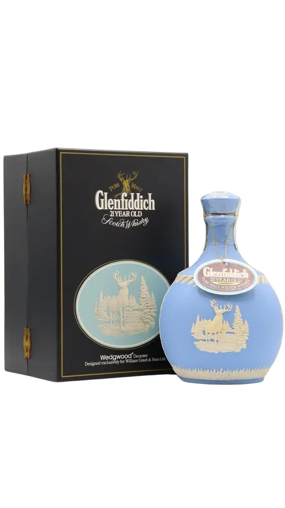 Glenfiddich - Wedgwood Jasper Decanter 1966 21 year old Whisky (75cl)