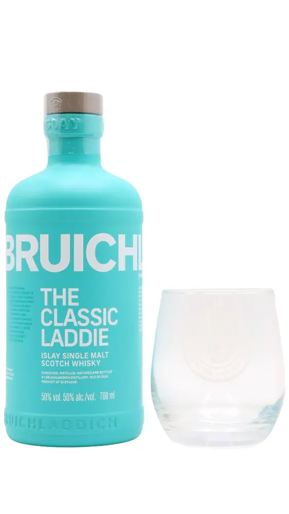 Bruichladdich - The Classic Laddie Islay Single Malt Scotch Whisky (Includes Branded Glass) 70CL