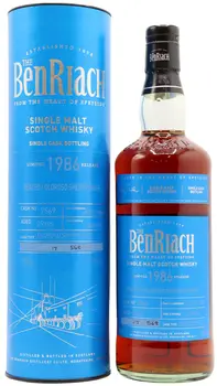 Benriach - Peated Oloroso Sherry Single Cask #7569 1986 29 year old Whisky
