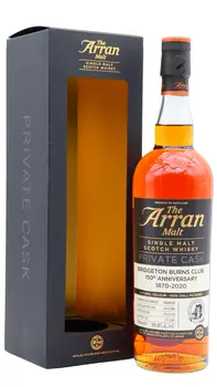 Arran - 9 year old Bridgeton Burns Club 150th Anniversary Private Cask #839 2009 Whisky 70cl 55.9% ABV
