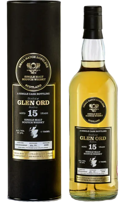 Small Batch Bottlers Scotch Single Malt Single Cask Distlled At Glen Ord 15yr 700ml