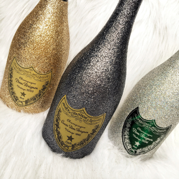 Dom Perignon Champagne Brut 2013 W/ Glitter Design 750ml