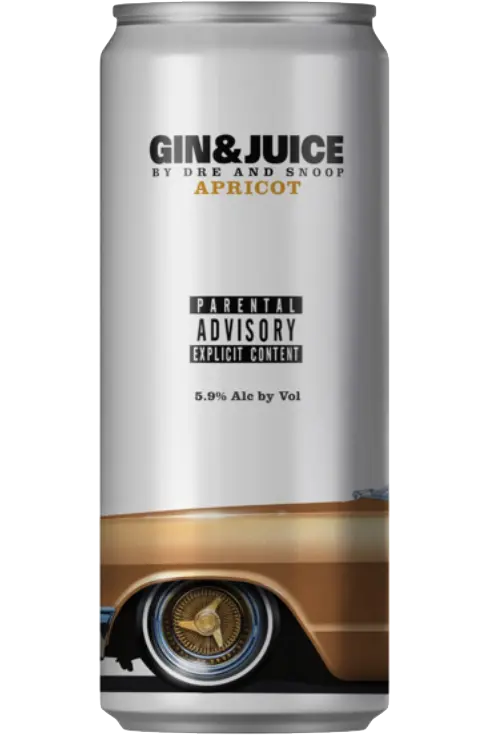 Gin & Juice Cocktail By Dre And Snoop Apricot 4x355ml Cans