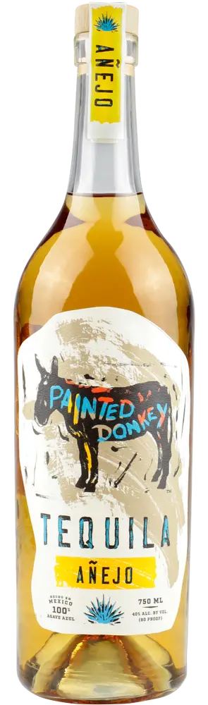 Painted Donkey Tequila Anejo 750ml