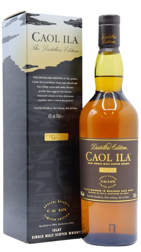 Caol Ila - 2016 Distillers Edition Single Malt Scotch 2004 12 year old Whisky