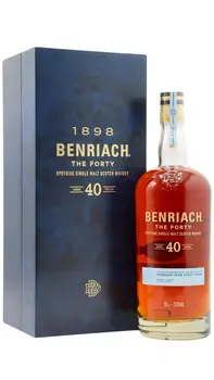 Benriach - The Forty Speyside Single Malt Scotch 40 year old Whisky