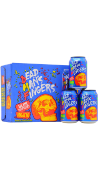 Dead Man's Fingers - Blue Raspberry Mojito Pre-Mixed Cans 12 x 330ml Rum
