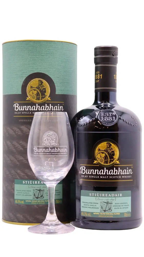 Bunnahabhain - Stiuireadair Islay Single Malt Whisky (Includes Tasting Glass) 70CL