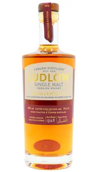 Ludlow - Distiller's Cut Cask Edition No. 6 - Triple Cask Single Malt English Whisky 70cl 42% ABV