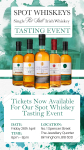 Spot Whiskey Tasting Event Ticket - 26th April 2024 6pm
