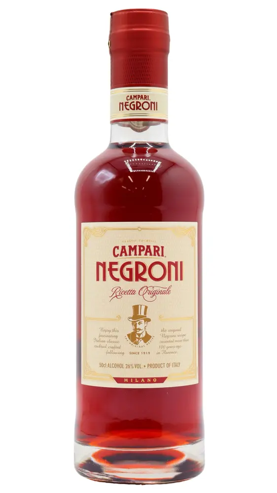 Campari - Negroni Ready To Drink Cocktail 50CL