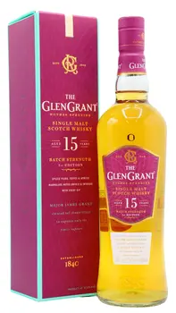 Glen Grant - 15 year old Speyside Single Malt Scotch Whisky 70cl 50% ABV