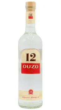 Ouzo - 12 Greek Liqueur 70CL