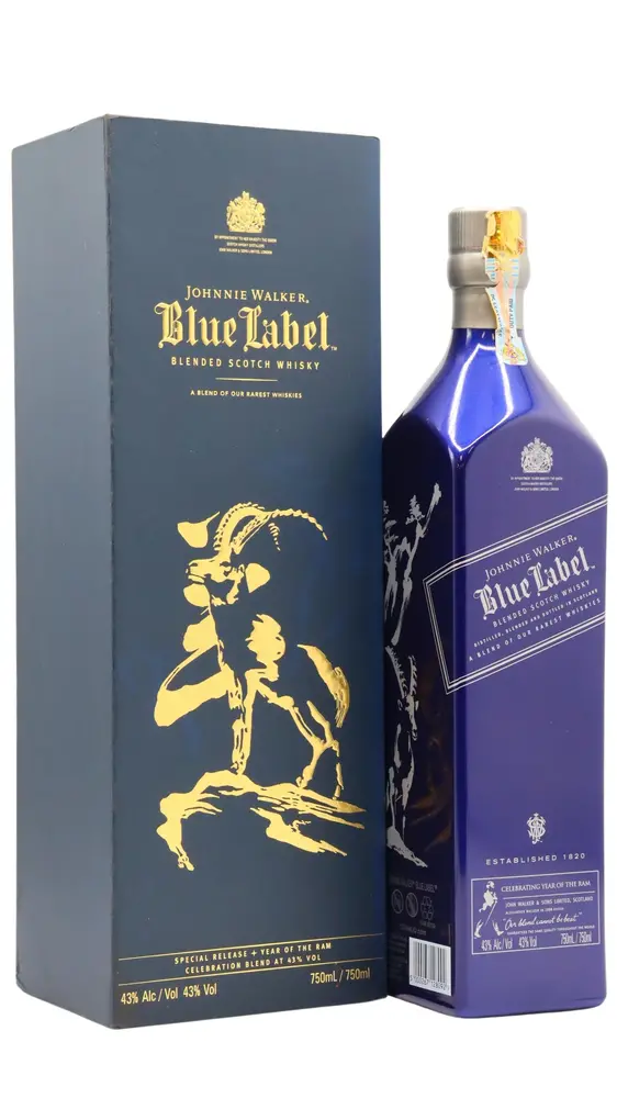Johnnie Walker - Blue Label - 2015 Lunar New Year - Year Of The Ram Whisky