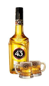 Licor 43 - Original Spanish Liqueur (Includes Mini Beer Shot Glasses)