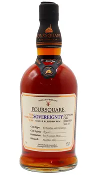Foursquare - 14 year old Exceptional Cask Selection Mark XIX - Sovereignty  Rum 70cl 62% ABV