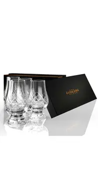Glencairn - Cut Design Whisky Glass (Quad Pack)