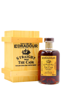 Edradour - Straight From The Cask - Sherry Cask Finish 2013 10 year old Whisky 50CL