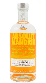 Absolut - Mandrin - Mandarin Flavoured Vodka 70cl 40% ABV