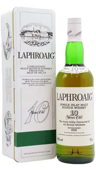 Laphroaig - Pre-Royal Warrant Islay Single Malt Scotch 10 year old Whisky (75cl)