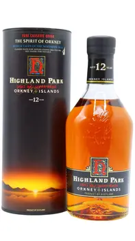 Highland Park - 12 year old Orkney Islands Single Malt Whisky 75cl 40% ABV (1980's Bottling)- (75cl)