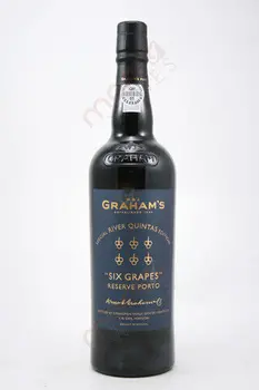 Graham's Six Grapes River Quintas Reserve Port Portugal 750ml
