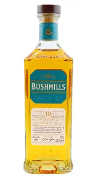 Bushmills - Irish Single Malt 10 year old Whiskey (Unboxed) 70CL