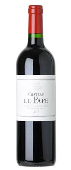 Chateau Le Pape Grand Vin De Bordeaux Pessac Leognan France 2016