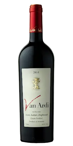 Van Ardi Red Wine Estate Bottled Armenia 2019