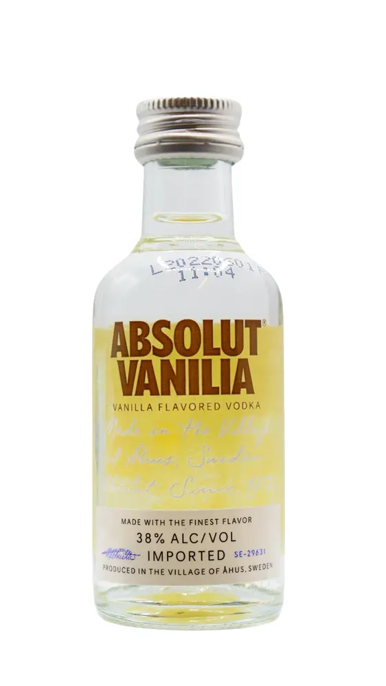 Absolut - Vanilia - Vanilla Flavoured Vodka Miniature 5CL