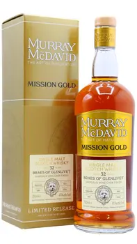 Braeval - Braes Of Glenlivet - Murray McDavid Mission Gold Series Margaux Red Wine Cask Finished 1991 32 year old Whisky 70CL