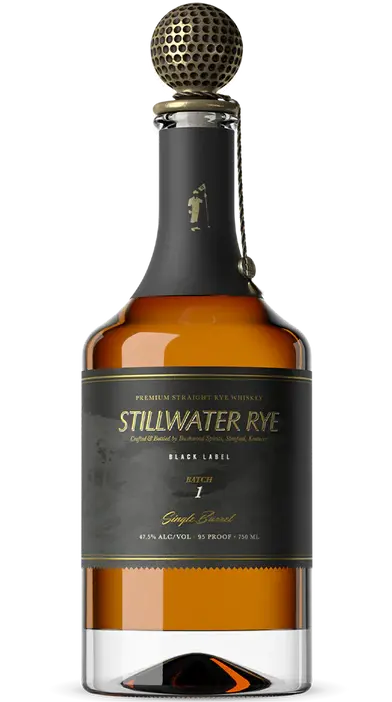 Bushwood Whiskey Straight Stillwater Rye Single Barrel Kentucky 750ml