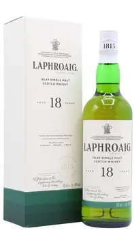 Laphroaig - Islay Single Malt Scotch 18 year old Whisky 70CL