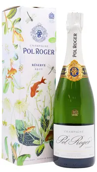Pol Roger - Brut Reserve Champagne 75cl 12.5% ABV (Gift Box)