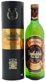 Glenfiddich - Pure Malt Scotch Whisky 75cl 40% ABV (Old Bottling)- (1980's Bottling)