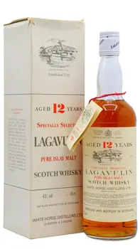 Lagavulin - White Horse Pure Islay Malt 12 year old Whisky