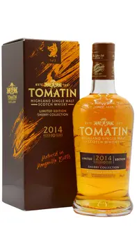 Tomatin - Sherry Collection - Manzanilla Cask Highland Single Malt Scotch 2014 10 year old Whisky 70CL