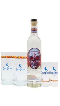 Jose Cuervo - Tradicional Plata Day Of The Dead Edition Tequila 50cl 38% ABV (Includes Branded Glasses)