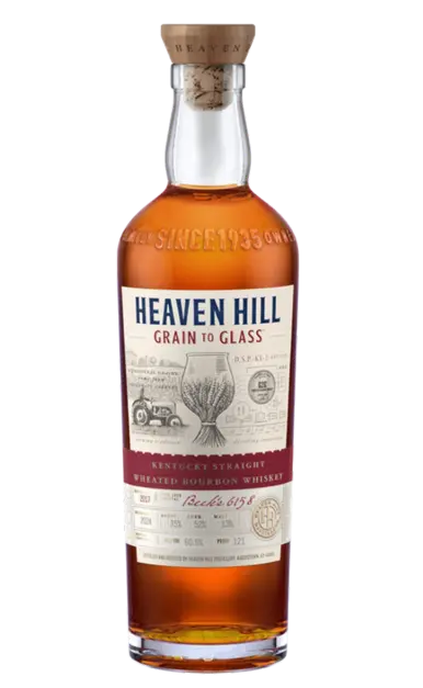Heaven Hill Whiskey Bourbon Wheated Straight Grain To Glass Kentucky 700ml