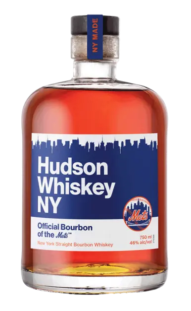 Hudson Whiskey Bourbon Straight Mets Edition New York 750ml