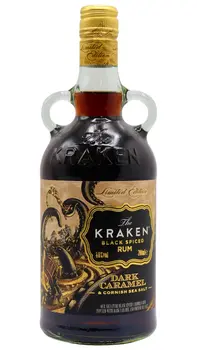 Kraken - Dark Caramel & Cornish Sea Salt Black Spiced Rum 70CL