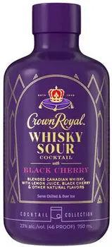 Crown Royal Whiskey Sour Black Cherry 375ml