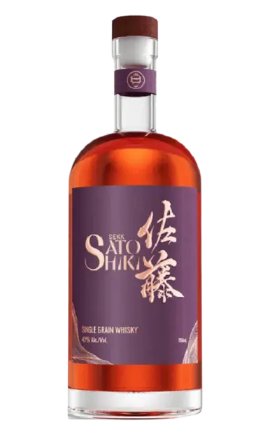 Sekk Sato Shiki Whiskey Single Grain Japan 750ml